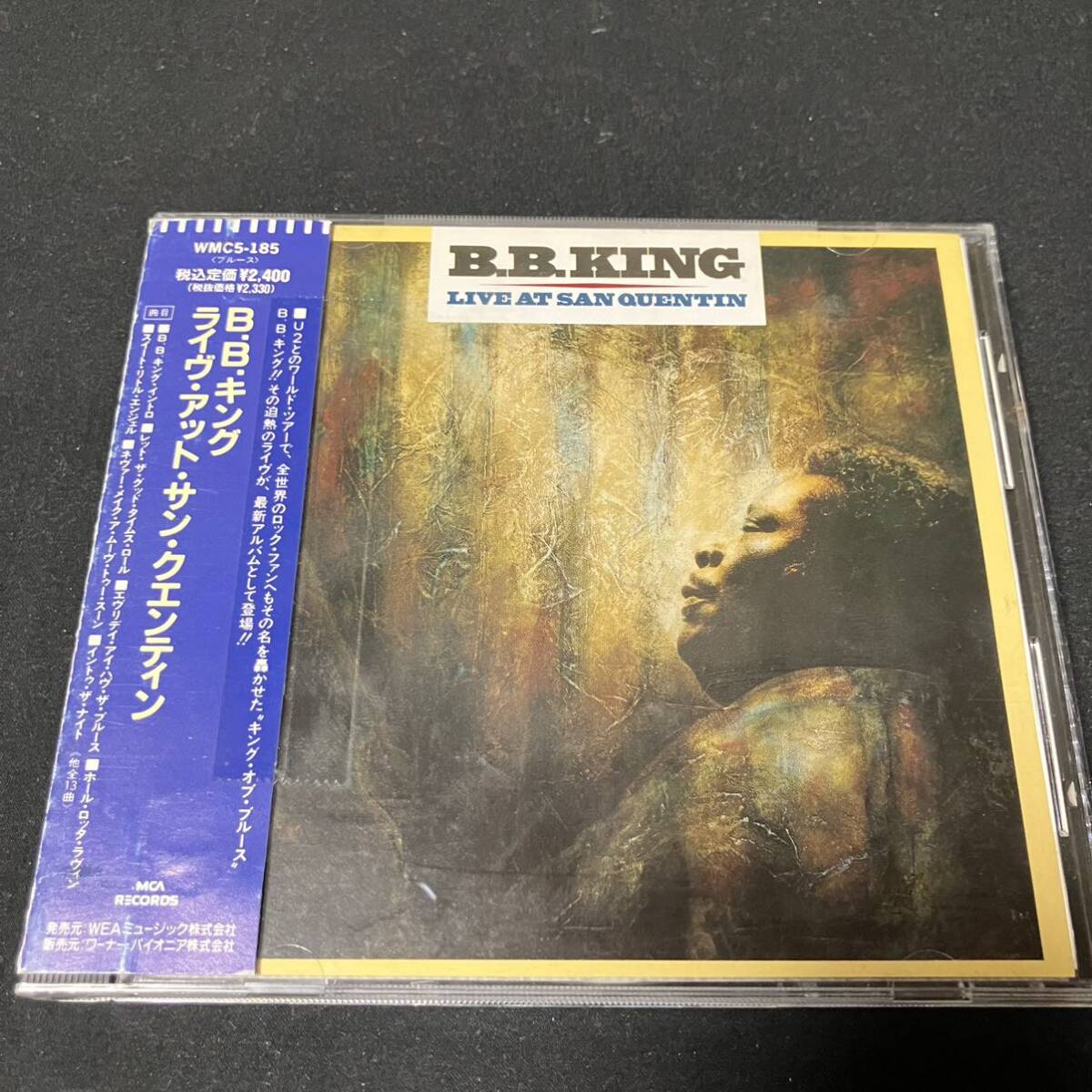 S14g CD 帯付 ライヴアットサンクエンティン／Ｂ．Ｂ．キング_画像1