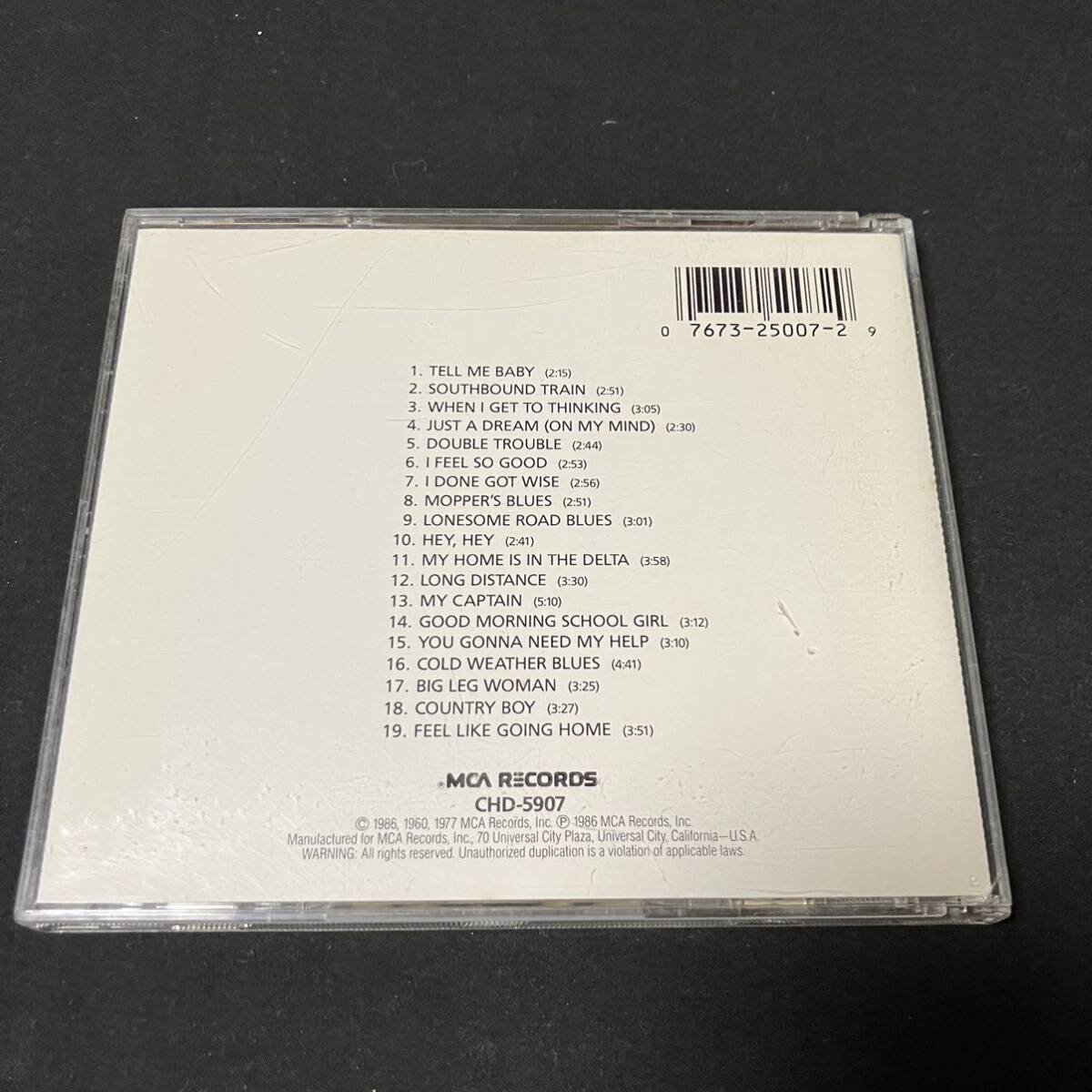 S14e CD マディウォーターズ MUDDY WATERS SINGS BIG BILL BROONの画像2