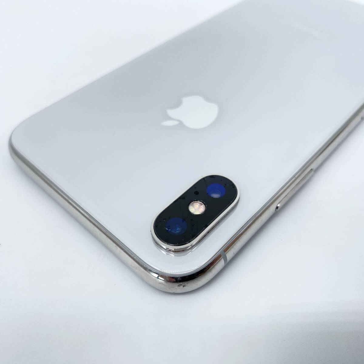 即配【現状品】SIMフリー Apple iPhone X 256GB A1902 MQC22J/A シルバー 最大容量100％ 動作確認済 送料無料の画像7