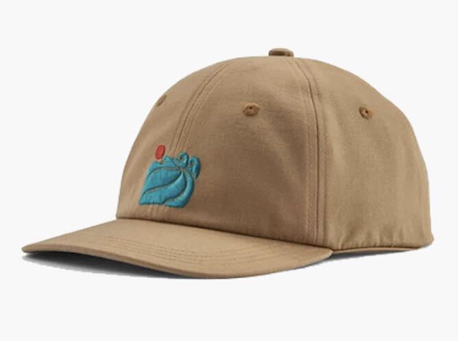 パタゴニア サーフ トラッド ハット キャップ 帽子 Patagonia Surf Trad Cap hat 新品 アウトドアキャップ brown 男女兼用 _画像1