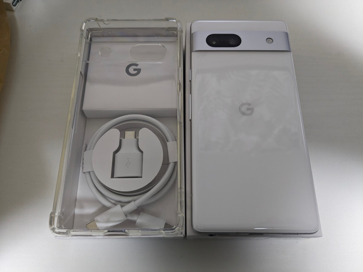 ほぼ新品】Google Pixel 7a スノー (Snow) SIMフリー Y Mobile ほぼ新品】Google Pixel 7a スノー (Snow) SIMフリー Y Mobile