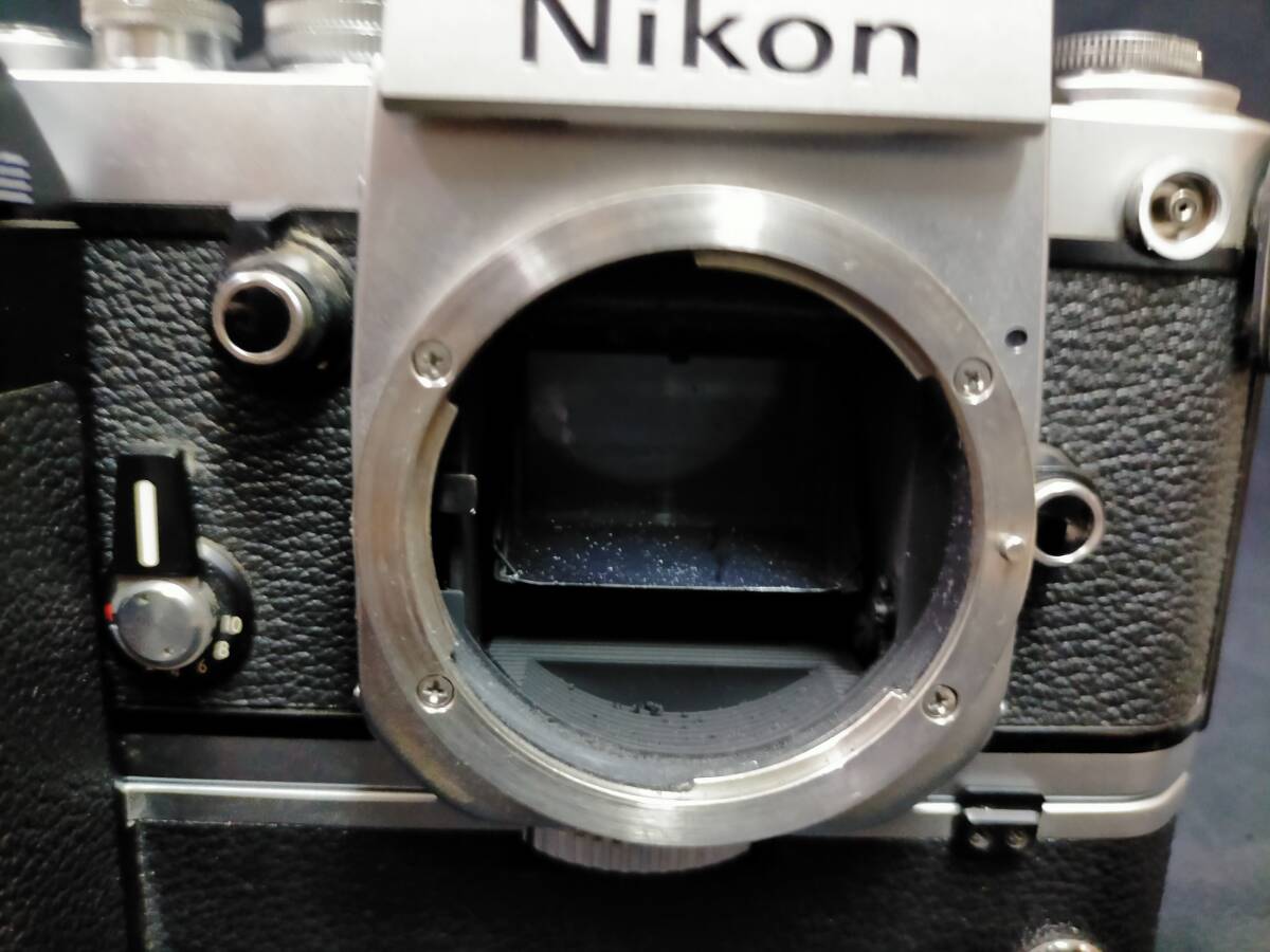 * Nikon Nikon film camera F2 motor Drive MD-2 set present condition goods selling out 