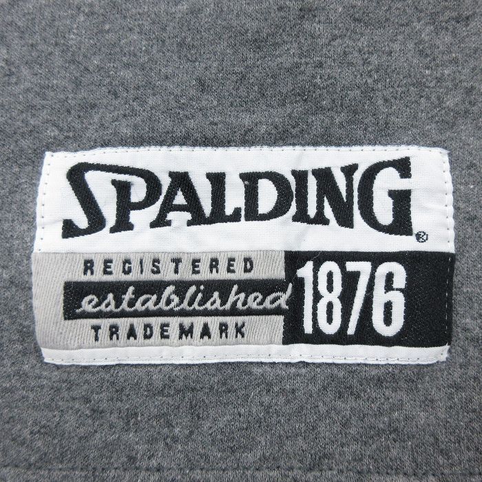W38/ б/у одежда Spalding Short тренировочный брюки шорты мужской 00s серый ...24mar30 б/у низ короткий хлеб шоу хлеб 