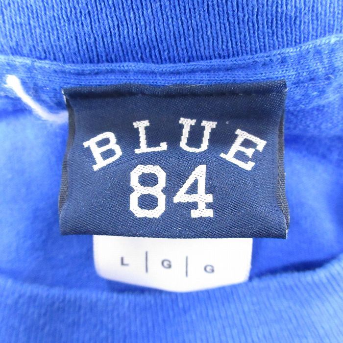 XL/古着 半袖 Tシャツ メンズ バスケットボール コットン クルーネック 青 ブルー 24mar30 中古_画像3