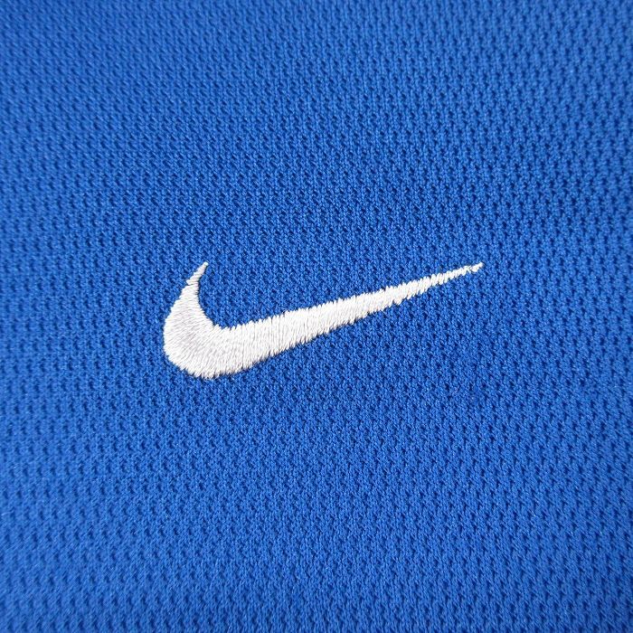 XL/古着 ナイキ NIKE 半袖 ブランド ポロ シャツ メンズ ワンポイントロゴ 青 ブルー 24apr04 中古 トップス_画像2