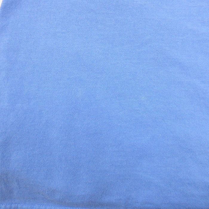XL/古着 半袖 ビンテージ Tシャツ メンズ 00s 星条旗 大きいサイズ コットン クルーネック 薄紺 ネイビー 24apr10 中古_画像7