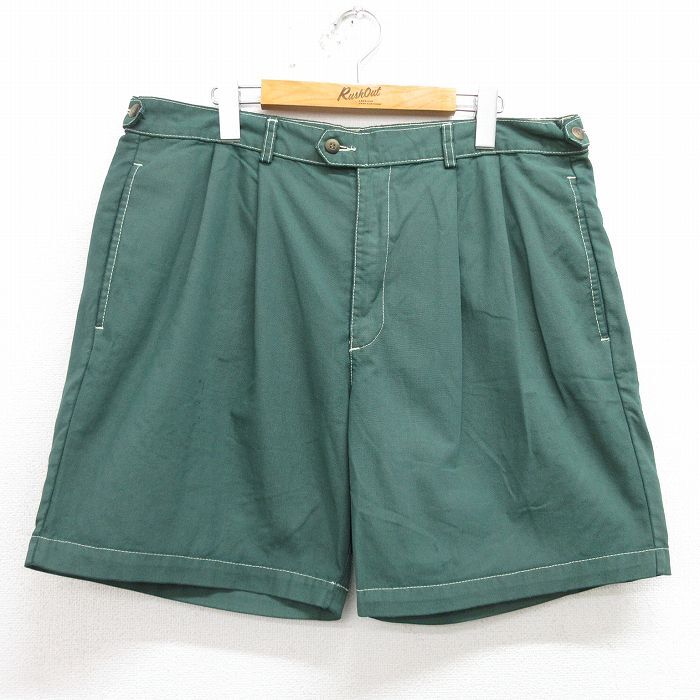 W36/ бу одежда  ... машина ...  короткий    брюки   ...  мужской   хлопок    зеленый   зеленый 24apr12  подержанный товар  ... TOM'S  ... ...  половина 