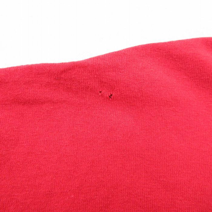 XL/古着 半袖 ビンテージ Tシャツ メンズ 00s ケンタッキー ダービー 星条旗 大きいサイズ コットン クルーネック 赤 レッド 24apr13 中古_画像4