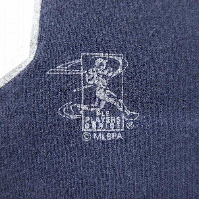 XL/古着 マジェスティック 半袖 ビンテージ Tシャツ メンズ 00s MLB ニューヨークヤンキース ジェイソンジアンビ 25 大きいサイズ コットン_画像5