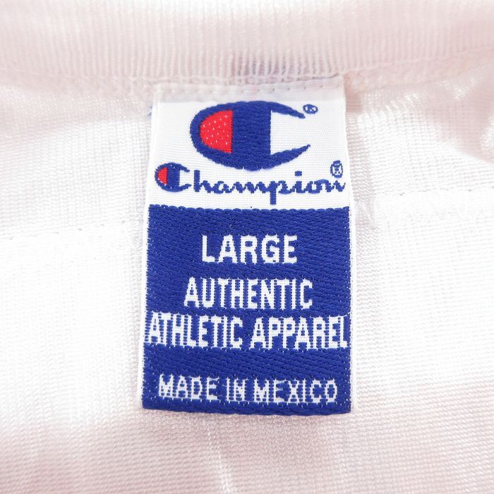 XL/古着 チャンピオン champion 半袖 ビンテージ フットボール Tシャツ メンズ 90s NFL ミネソタバイキングス ランドールカニンガム 7 メッ_画像7