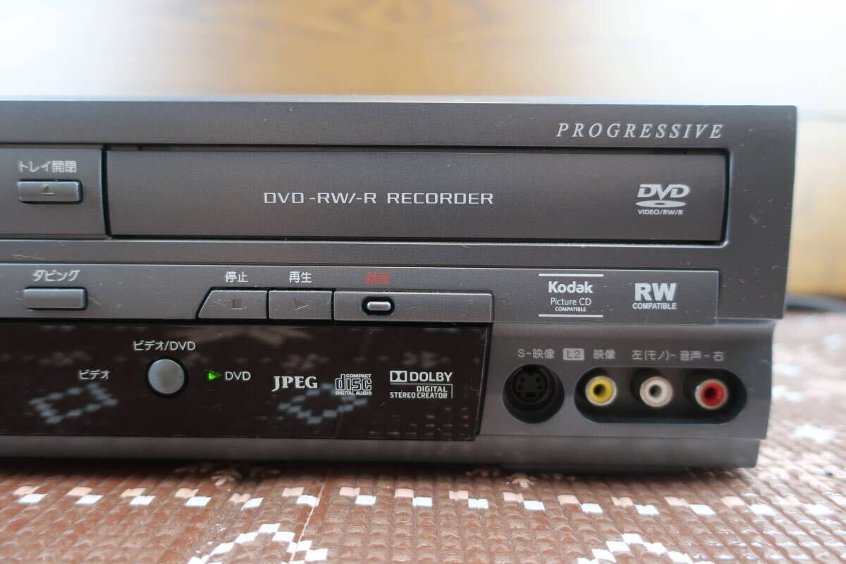 ●HS/　　　DX BROADTEC ビデオ一体型DVDレコーダー DXR160V 地上デジタルチューナー プレーヤー_画像8