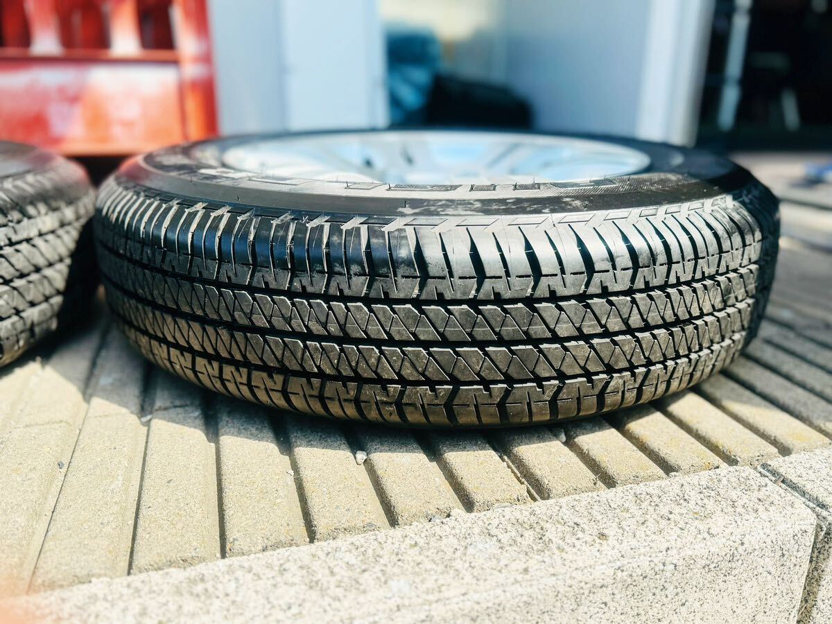 バリ山　ブリヂストン　DUELER H/T 175/80R16 ジムニー　PCD139.7 +22 4本セット_画像9