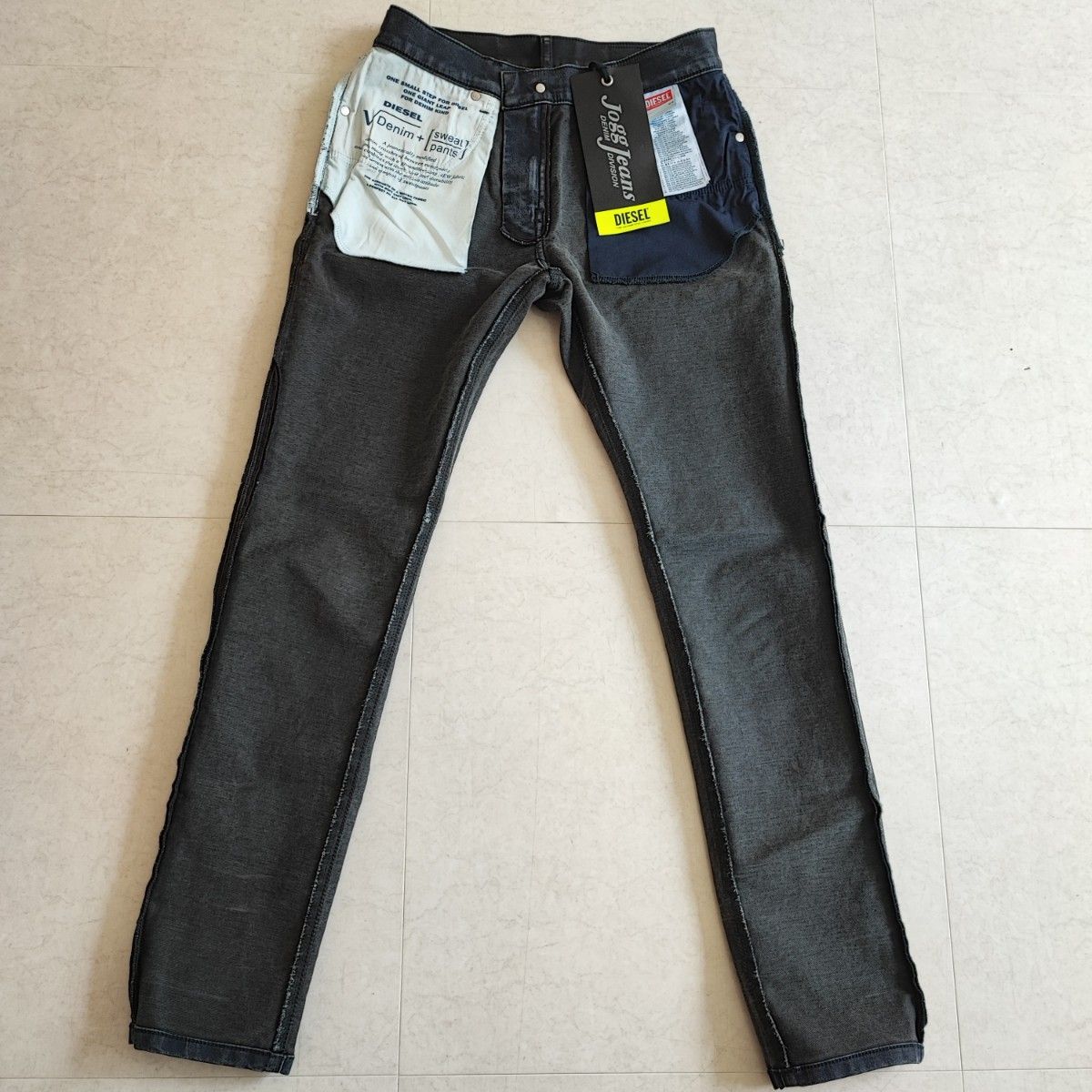 極美品 DIESEL Ｗ２６ ディーゼル ジョグ ジーンズ デニム D-STRUKT JOGG JEANS 068CP 送料込み