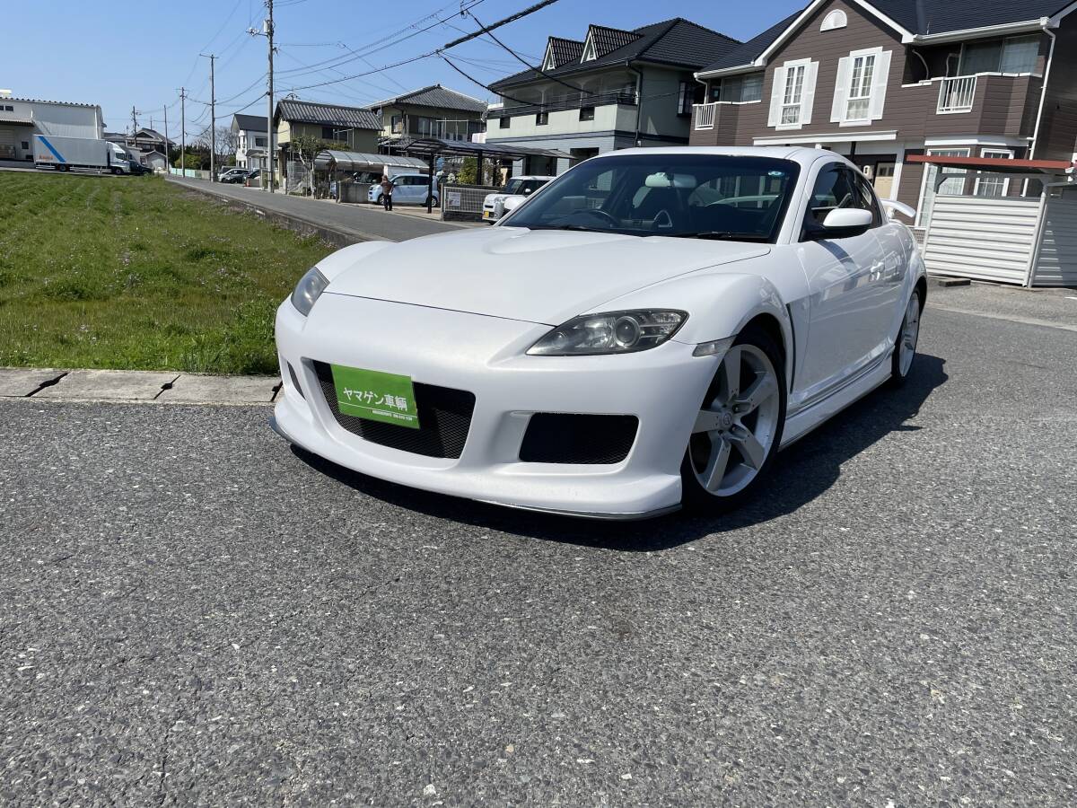 RX8 サンルーフ 6速MT エアロ ウイング ロータリー マツダスピード 即決交渉有りの画像1