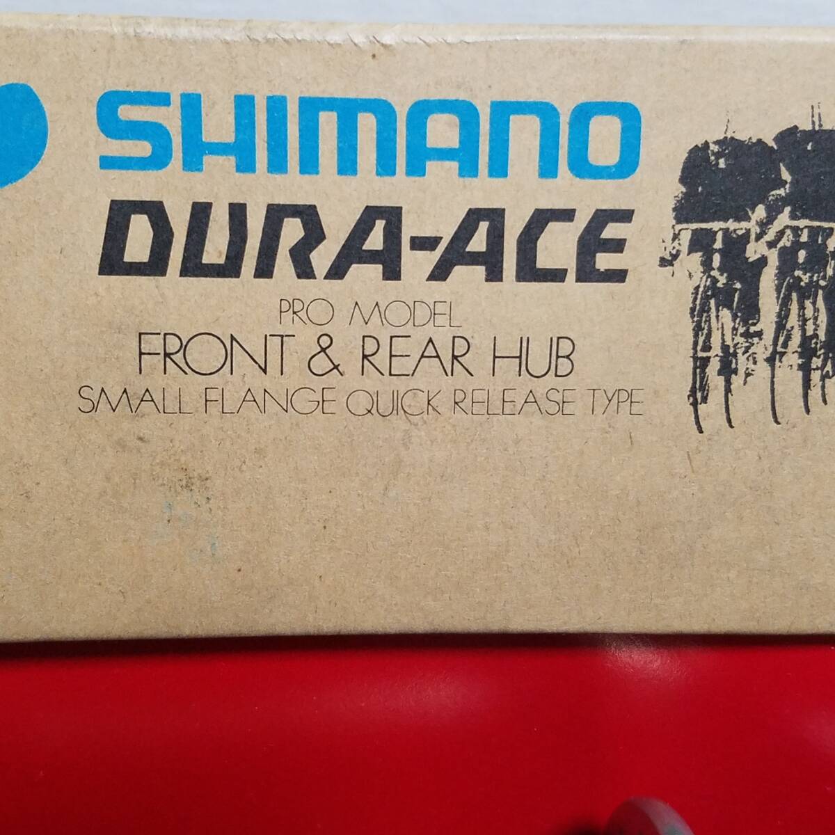 SHIMANO DURA-ACE PRO MODEL TRACK HUB 前後セット 36H (S) BIA「 シマノ デュラエース ピスト ハブ」箱入り 未使用品 New Old Stock (NOS)の画像4