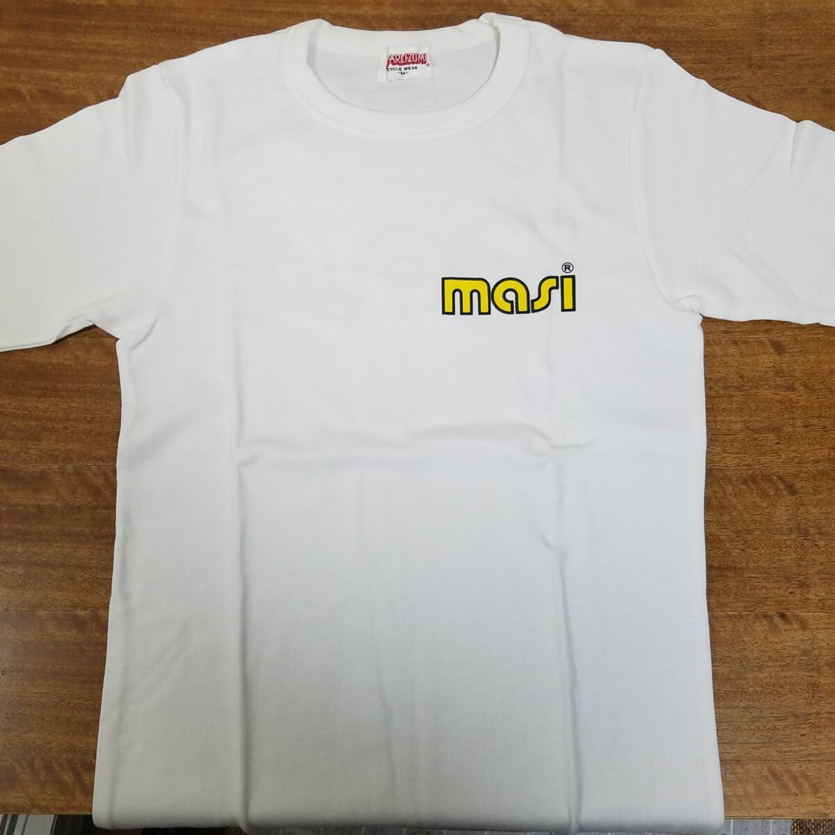masi Tシャツ(М)　MADE IN JAPAN PEARL IZUMI CYCLE WEAR 　New Old Stock (NOS) 未使用品 ビンテージ_画像4