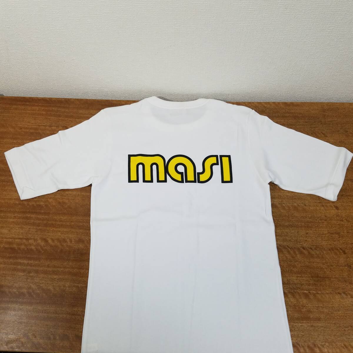 masi Tシャツ(М)　MADE IN JAPAN PEARL IZUMI CYCLE WEAR 　New Old Stock (NOS) 未使用品 ビンテージ_画像2