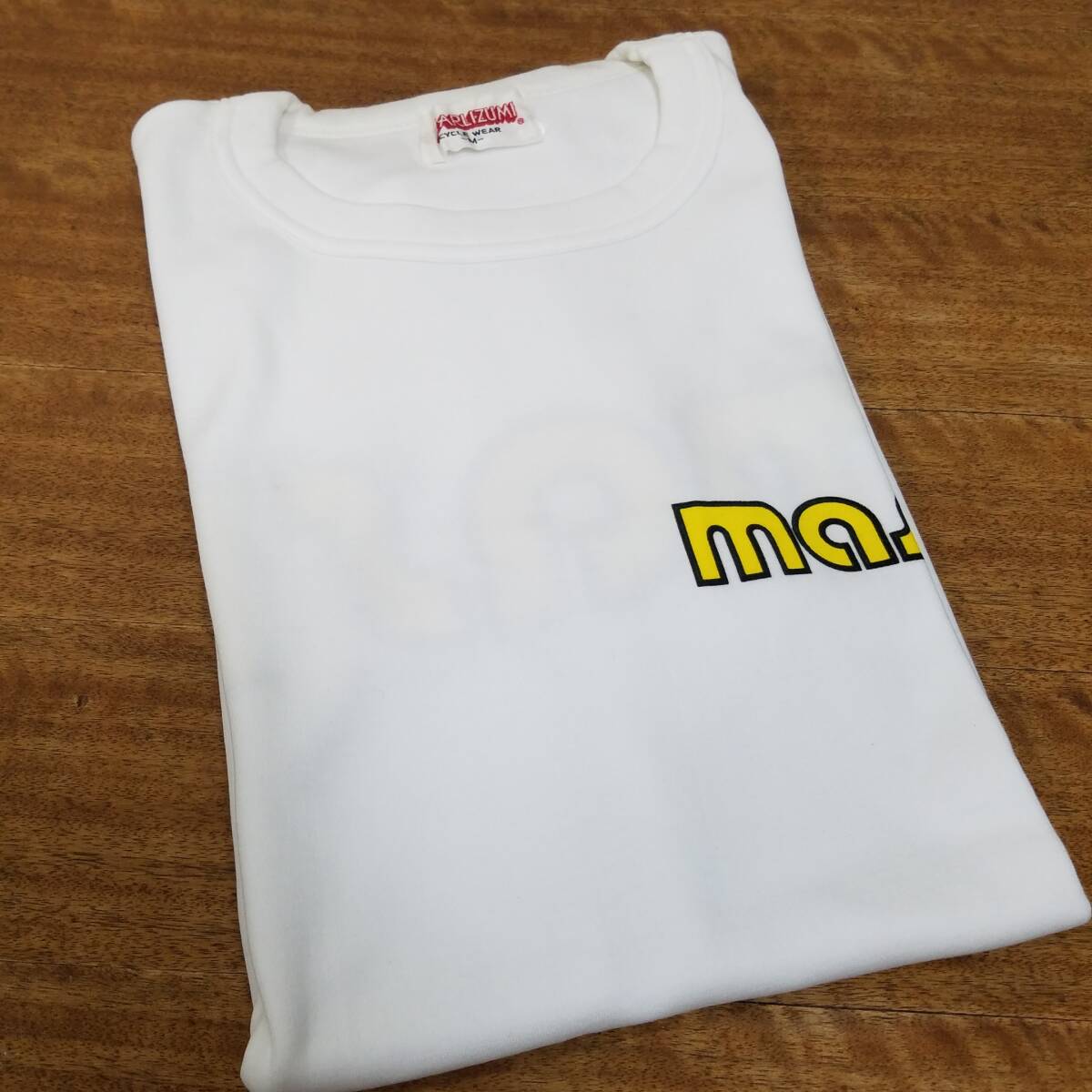 masi Tシャツ(М)　MADE IN JAPAN PEARL IZUMI CYCLE WEAR 　New Old Stock (NOS) 未使用品 ビンテージ_画像9