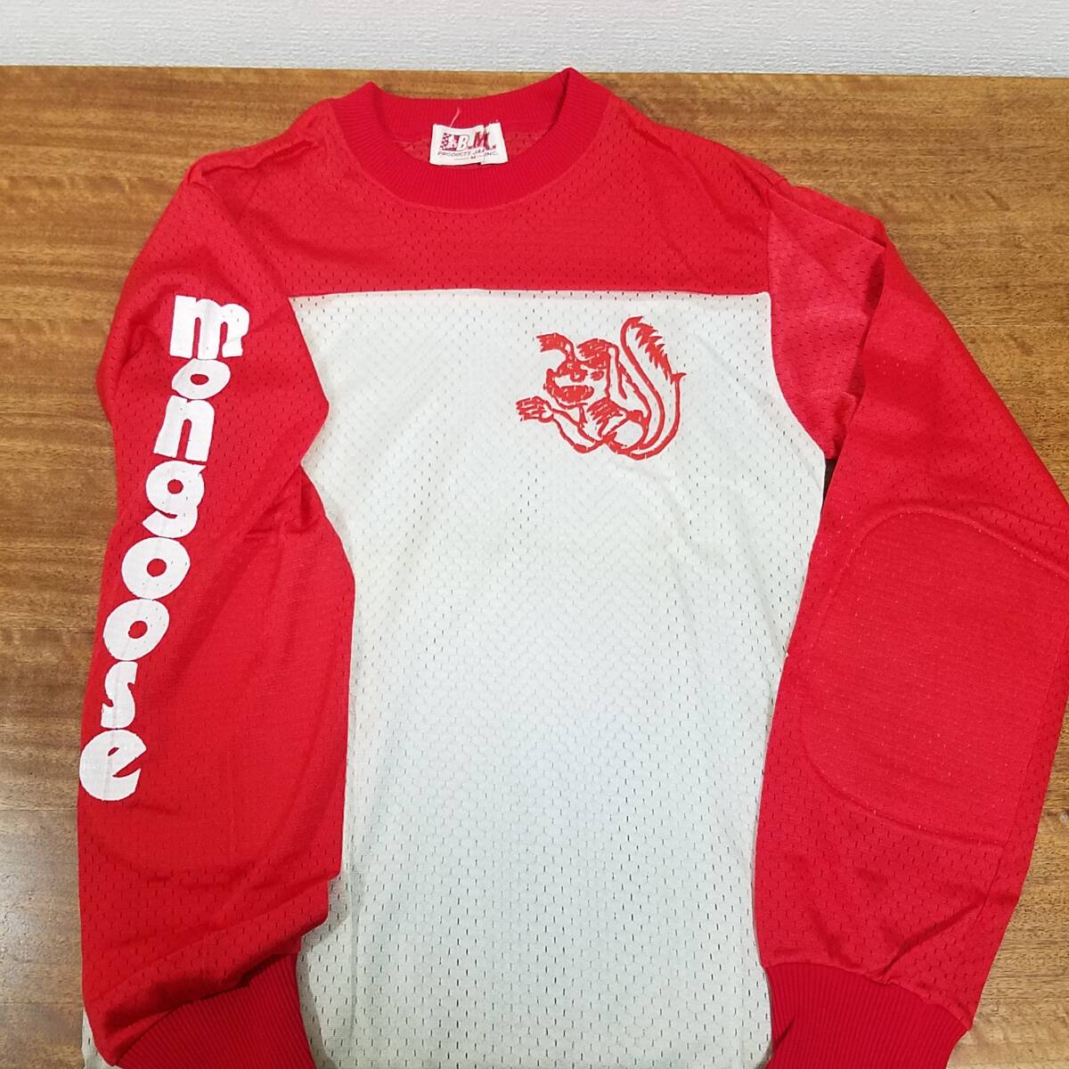 BMX mngoose (Мサイズ)　MADE IN JAPAN CYCLE WEAR 　New Old Stock (NOS) 未使用品 ビンテージ_画像1