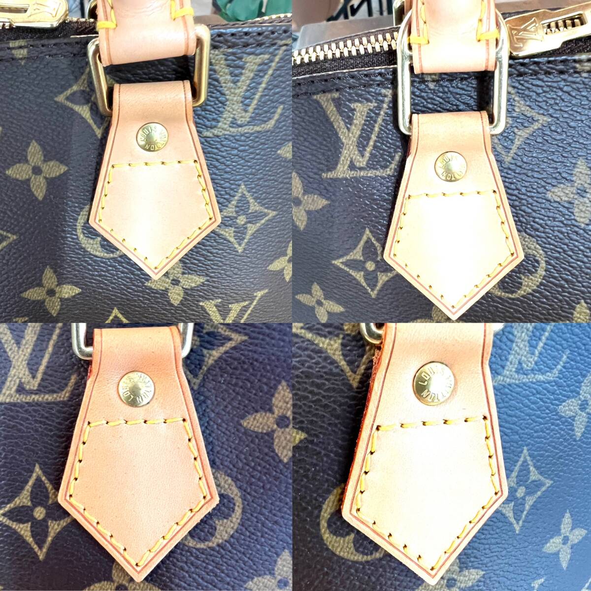 M：『美品Aランク』VUITTON ルイヴィトン　アルマ　M51130 ハンドバック　レディース　ブラウン　モノグラム　FL1014_画像6