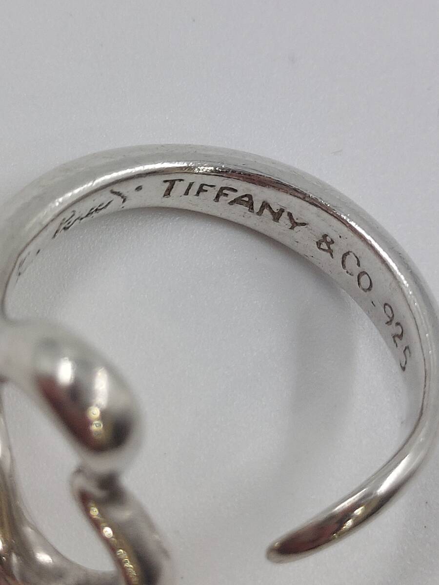 Tiffany & Co. ティファニー エルサペレッティ オープンハート リング ハート 指輪 シルバー SILVER silver 925_画像6
