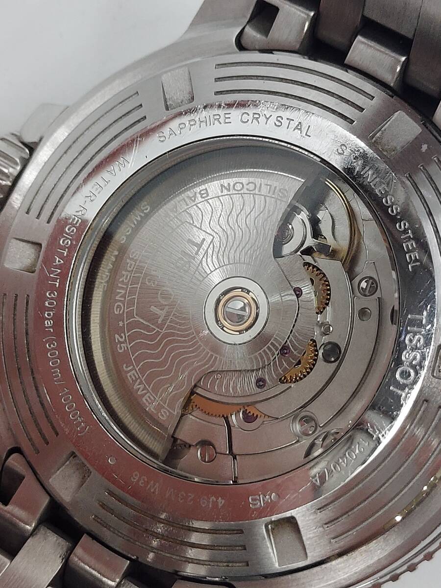  ограниченный товар хранение товар TISSOT SEASTAR Tissot ножны ta-1000 часы наручные часы мужской T120 407 11 081 00 Япония ограничение 500шт.@ ограничение с коробкой 
