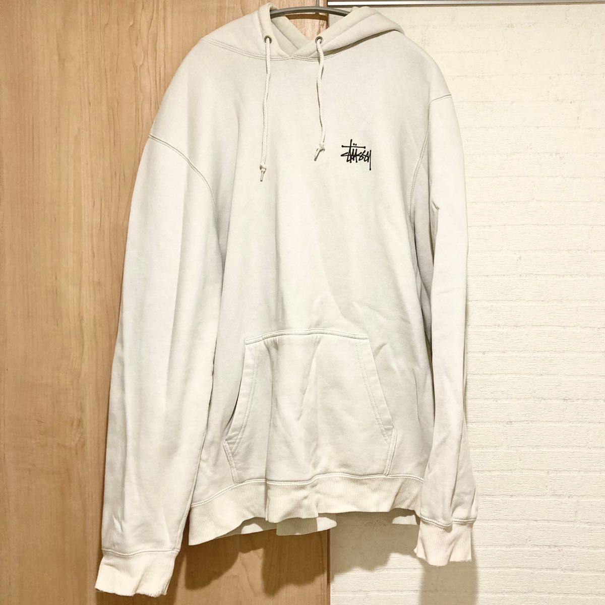 STUSSY スウェットパーカー ロゴ