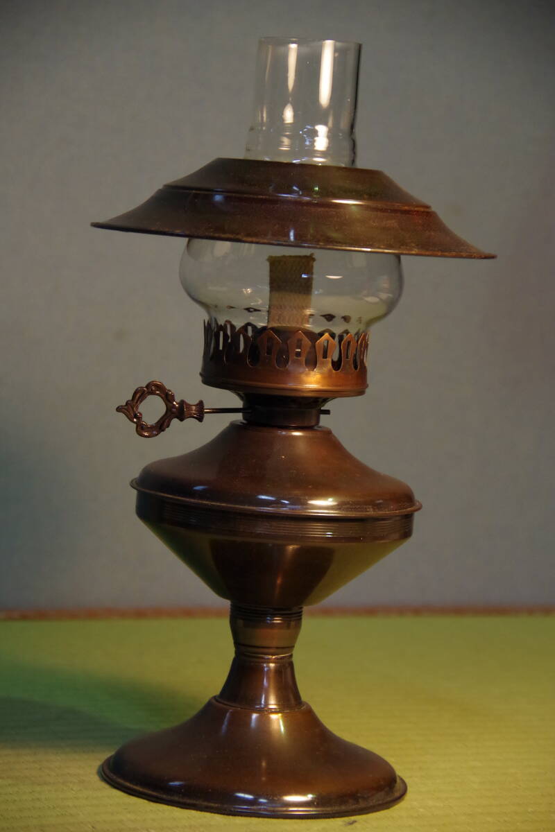 ◆21◆USED◆現状品◆KEROSENE LAMP ローゼンランプ 全高：35㎝の画像1