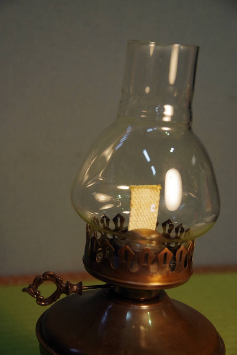 ◆21◆USED◆現状品◆KEROSENE LAMP ローゼンランプ 全高：35㎝の画像3