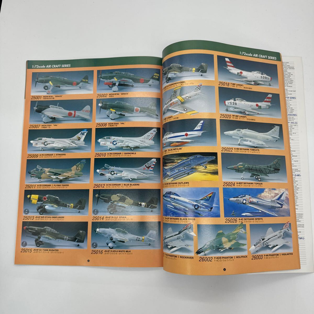 送料無料 フジミ模型 カタログ 1994年 プラモデル レースカー スポーツカー 陸海空 お城_画像6