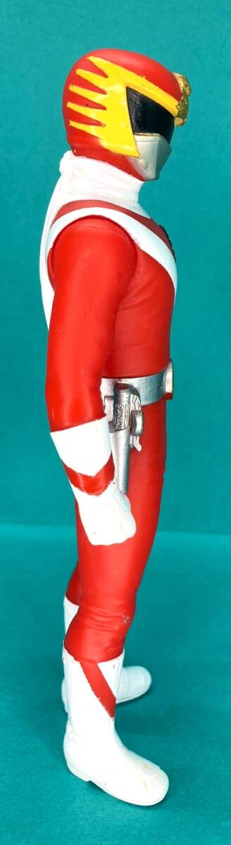 戦隊ヒーローシリーズ 太陽戦隊サンバルカン バルイーグル ソフビ人形 BANDAI バンダイ 000481の画像4