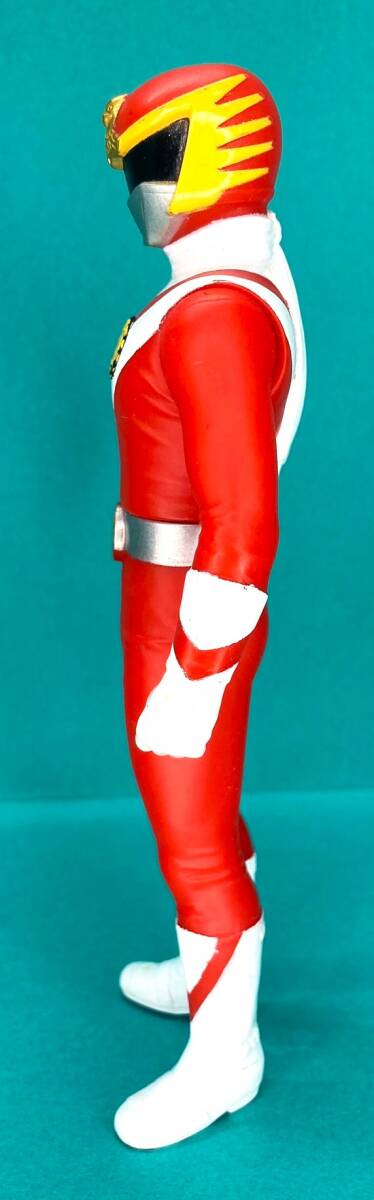 戦隊ヒーローシリーズ 太陽戦隊サンバルカン バルイーグル ソフビ人形 BANDAI バンダイ 000481の画像3