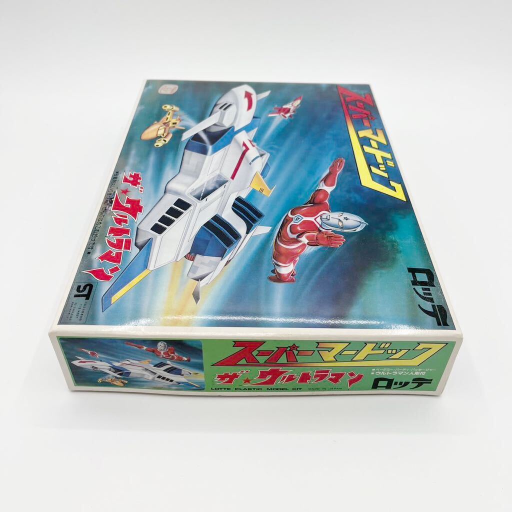  прекрасный товар Lotte подарок super ma-dok The Ultraman пластиковая модель Bandai пластиковая модель 