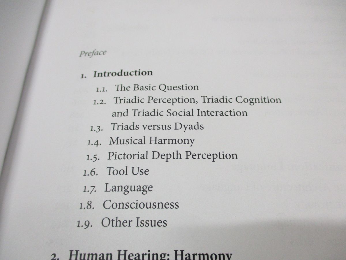 ●01)【同梱不可】Harmony Perspective and Triadic Cognition/Norman D Cook/Cambridge University Press/調和、視点と三項認知/洋書/A_画像3
