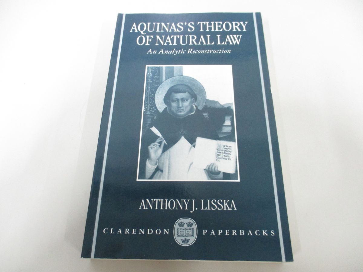 ●01)【同梱不可】アクィナスの自然法論/分析的再構成/Aquinas’s Theory of Natural Law/An Analytic Reconstruction/洋書/法哲学/A_画像1