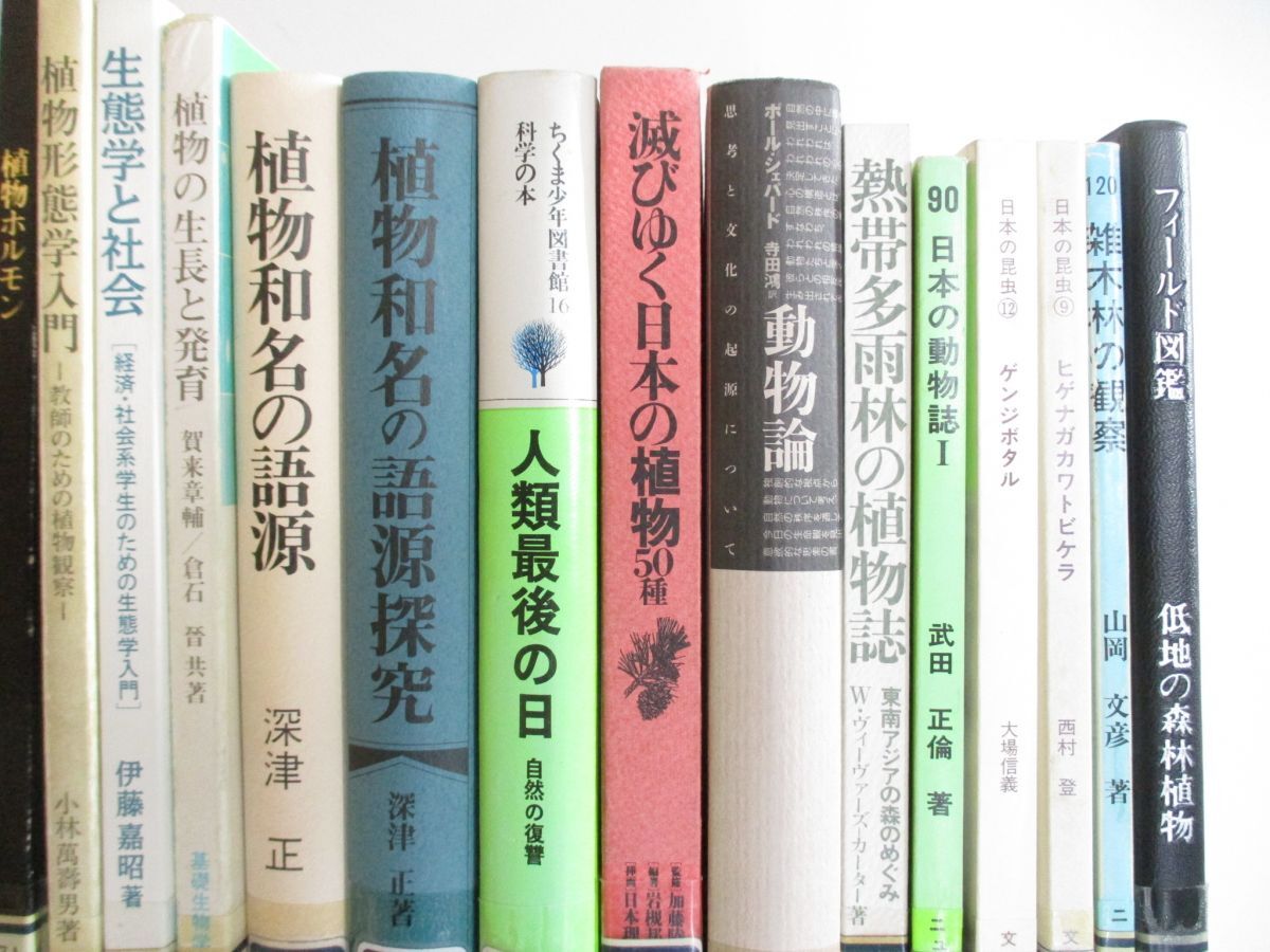 ■02)【同梱不可・除籍本・1円〜】生物学・生態学関連本 まとめ売り約55冊大量セット/植物/動物学/進化形態/繁殖/昆虫哺乳類/生化学/Aの画像3