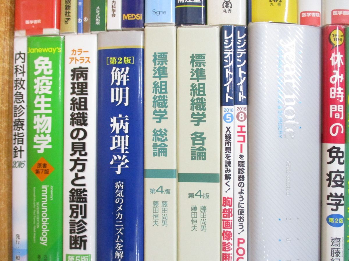 ■02)【同梱不可・1円〜】医学関連本 まとめ売り約45冊大量セット/医療/治療/診療/画像診断/内科学/生理学/病理/薬理/免疫/化学療法/組織/Aの画像4