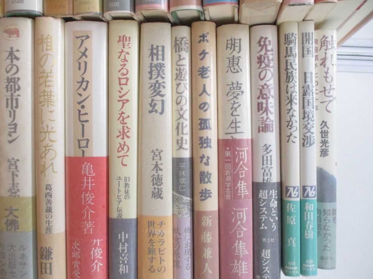 ■01)【同梱不可】エッセイ・ノンフィクション・歴史・評伝などまとめ売り約30冊大量セット/文芸/文学/小説/作品/森鴎外/富士川英郎/A_画像5