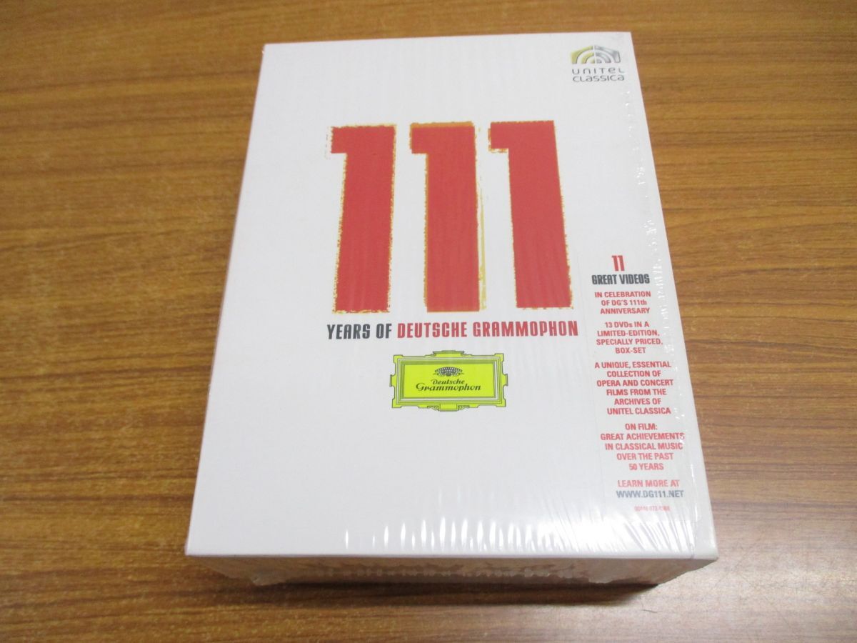 ▲01)【同梱不可】111 Years of Deutsche Grammophon/DVD13枚組/ドイツ・グラモフォンの111年/輸入盤/クラシック/Aの画像1