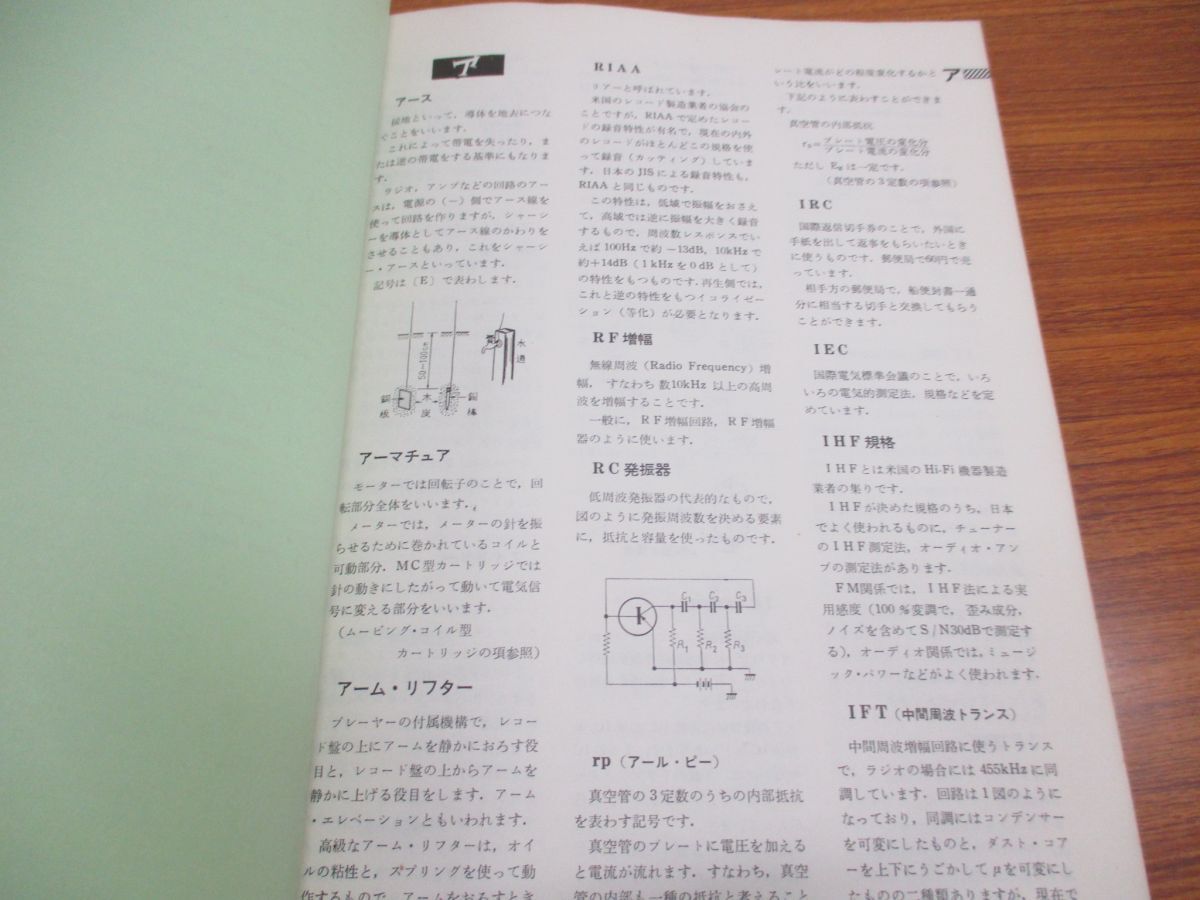 ●01)【同梱不可】初歩のラジオ用語辞典/英文索引つき/初歩のラジオ別冊/誠文堂新光社/昭和45年発行/雑誌/バックナンバー/A_画像5