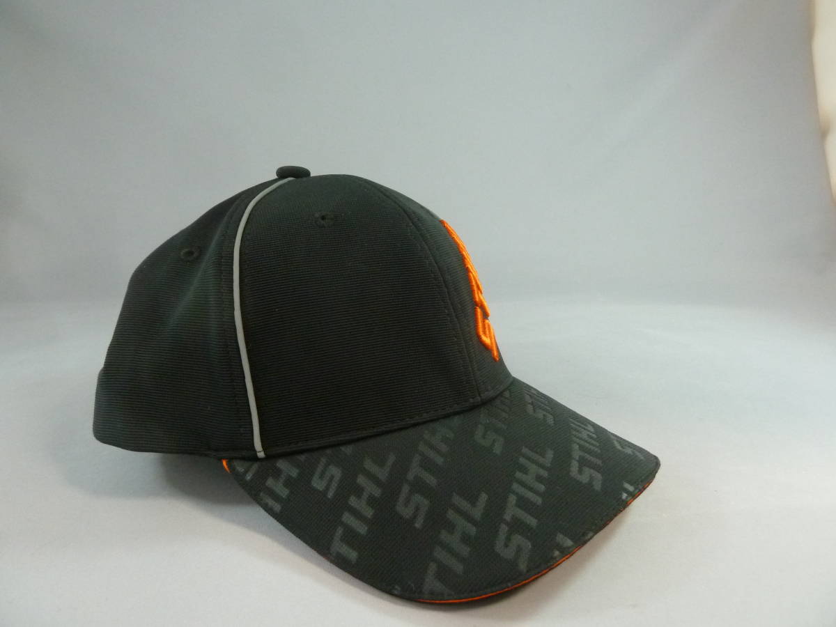 送料無料! スチール　STIHL ロゴ　メッシュ　 キャップ　　ブラック STIHL LOGO MESH CAP　BLACK　アウトドア_画像4