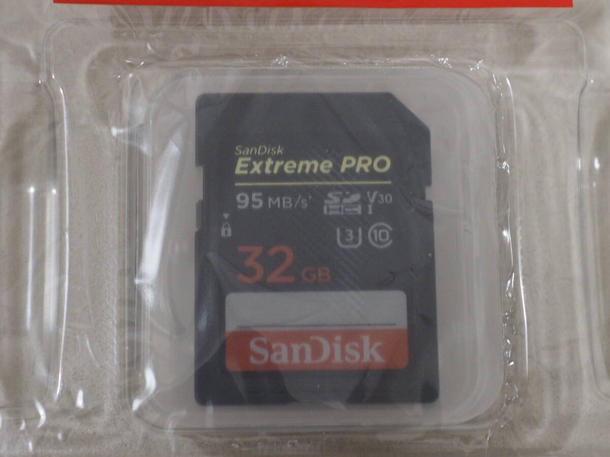 ◆小物551◆ Extreme PRO SDHCカード 32GB (95MB/s 633×) Class10 UHS-I U3対応 SDSDXXG-032G-GN4IN SanDisk サンディスク ～iiitomo～の画像3