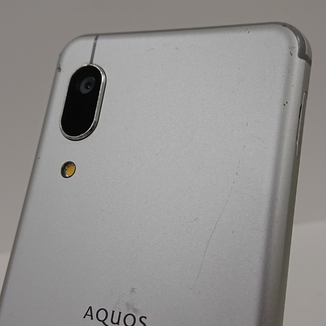 AQUOS sense3 basic 907SH SoftBank シルバー 送料無料 即決 本体 c03266_画像7