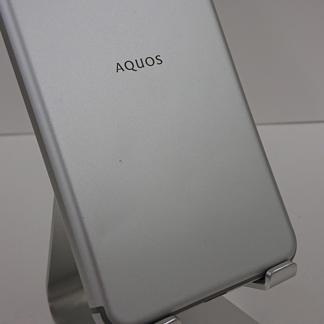 AQUOS sense3 basic 907SH SoftBank シルバー 送料無料 即決 本体 c03893_画像9