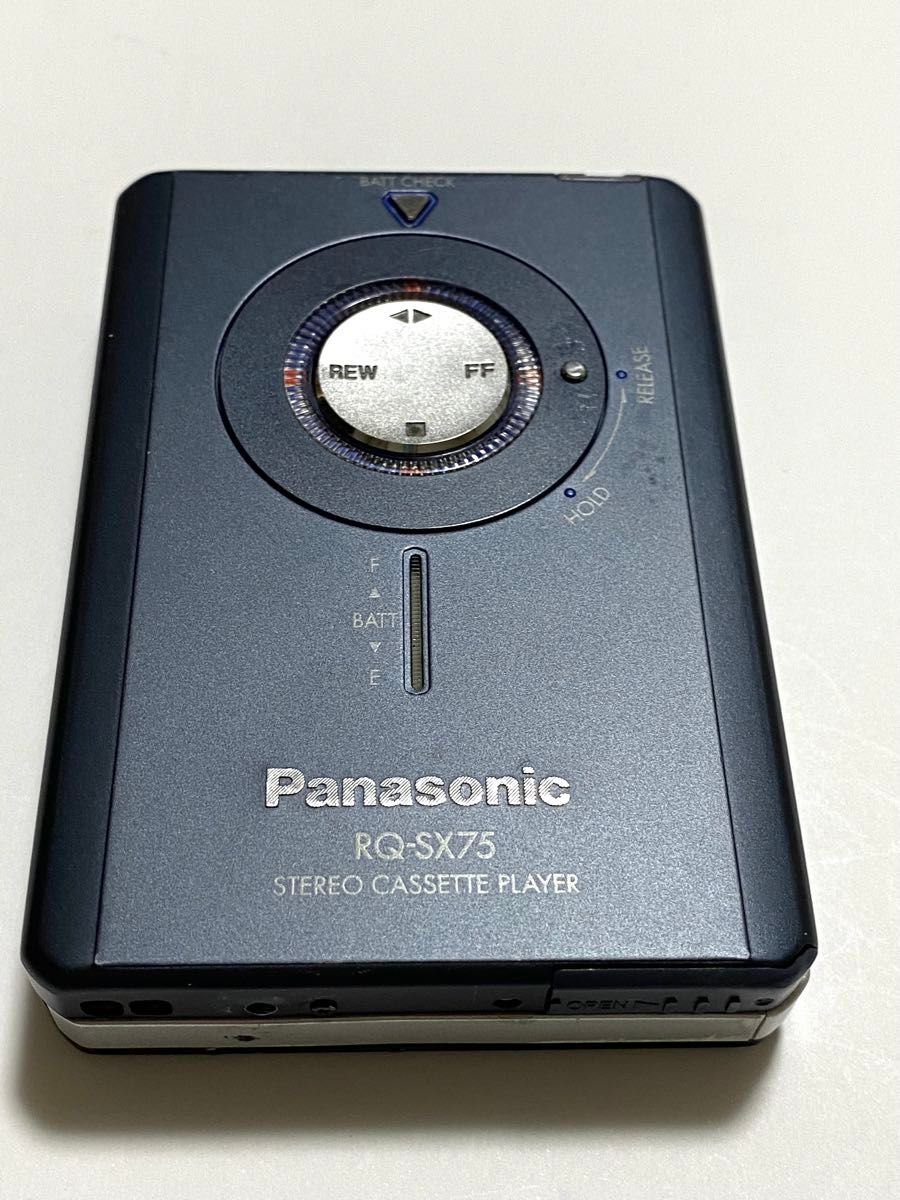 Panasonic パナソニック カセットプレーヤー RQ-SX75 ジャンク品 Panasonic パナソニック カセットプレーヤー RQ-SX75 ジャンク品