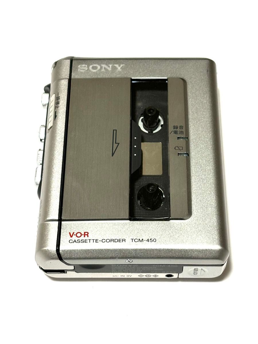 SONY カセットレコーダー TCM-450 整備品 ③