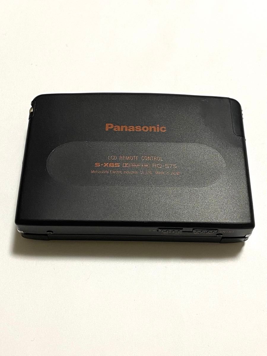 Panasonic ポータブルカセットプレーヤー　RQ-S75 ジャンク品