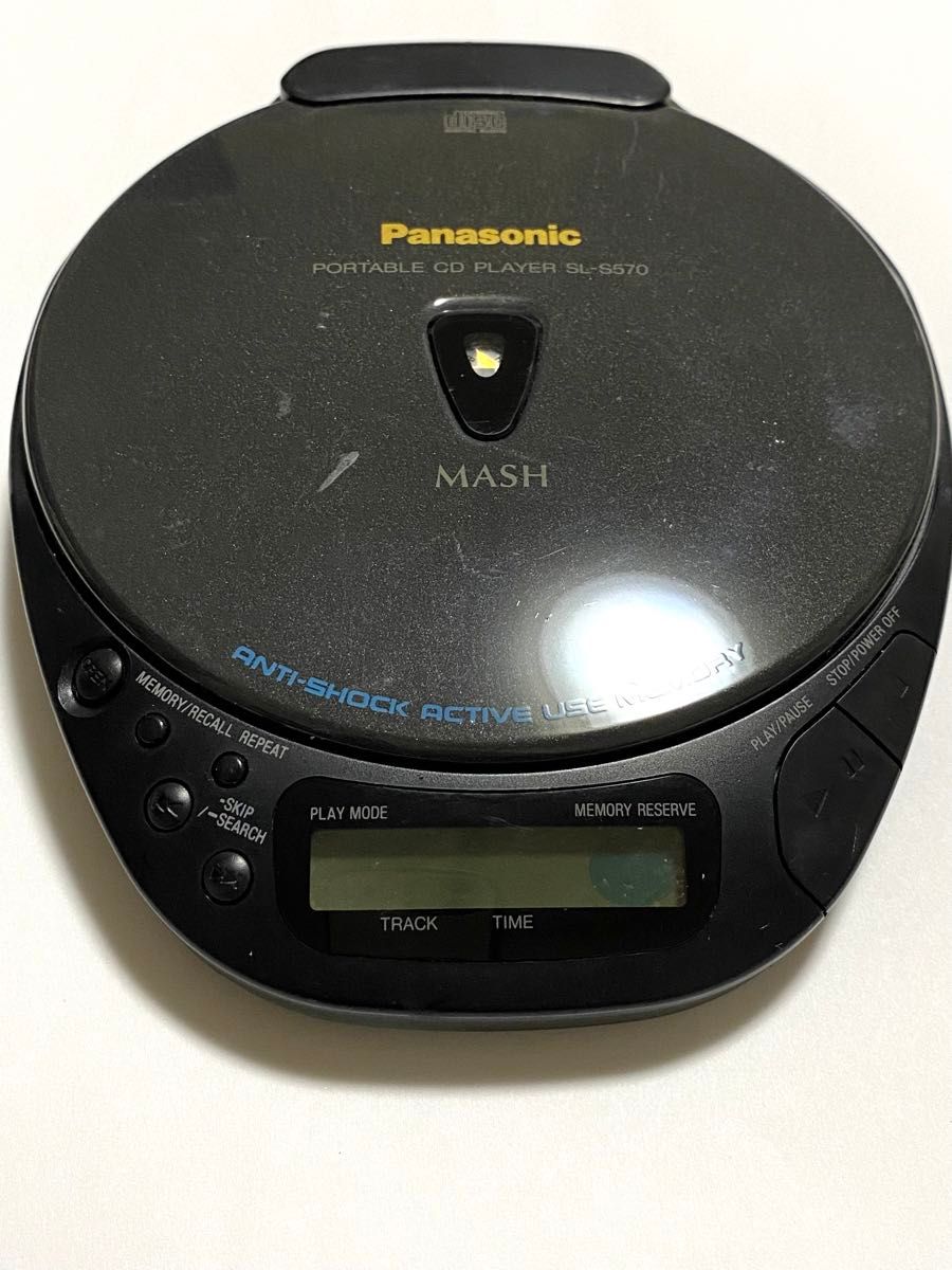 Panasonic ポータブルCDプレーヤー MASH SL-S570 ジャンク品