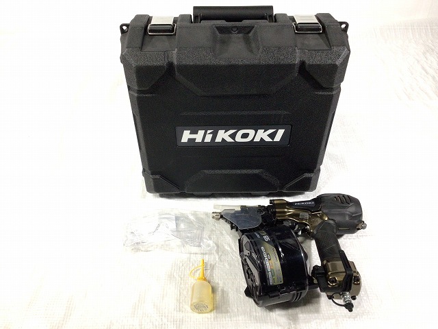 ☆未使用品☆ HIKOKI ハイコーキ 65mm 高圧ロール釘打機 NV65HR2(N) ハイゴールド エア釘打機 ロール釘打機 86899の画像3