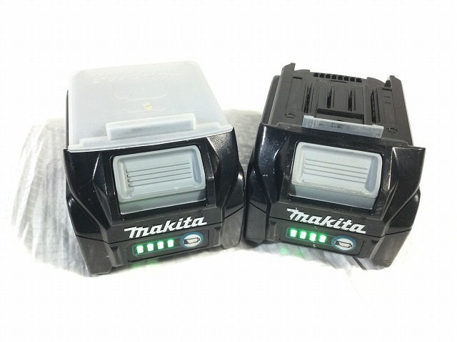 ☆中古品☆makita マキタ 40Vmax 充電式インパクトドライバ TD001GDXAP バッテリー2個(40Vmax 2.5Ah) 充電器 ケース付き 86685の画像9